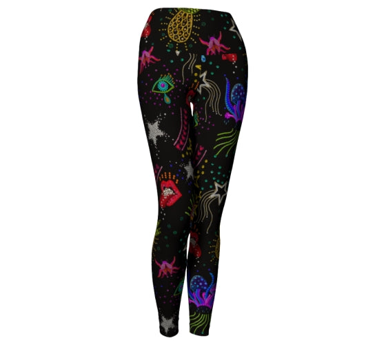 LEGGING NOIR COSMOS