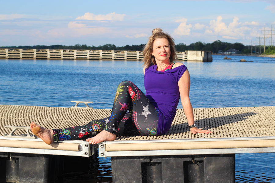 LEGGING NOIR COSMOS