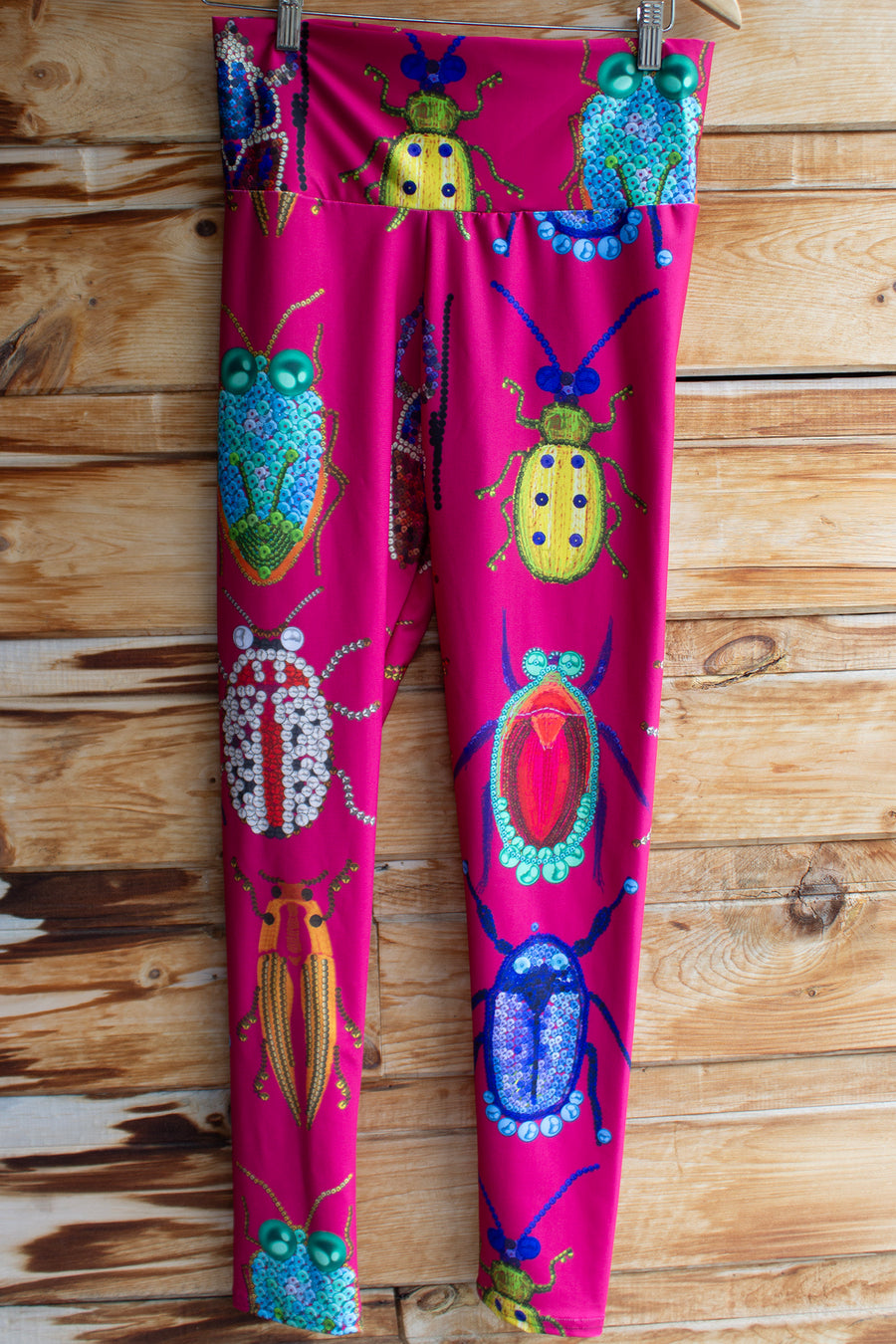 LEGGING ROSE INSECTES COLORÉS