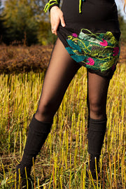 BAS COLLANT NOIR UNI TRANSPARENT