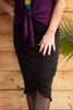BLACK PENCIL SKIRT
